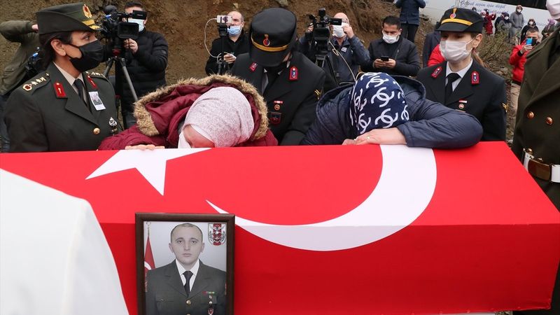 Şehit Uzman Çavuş Aygün Çakar, Samsun'da defnedildi