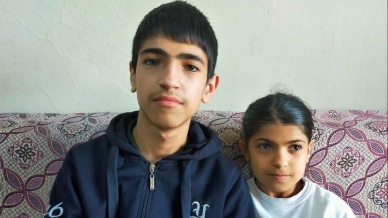 Kahramanmaraş'ta iki kardeş hayata çift renk bakıyor