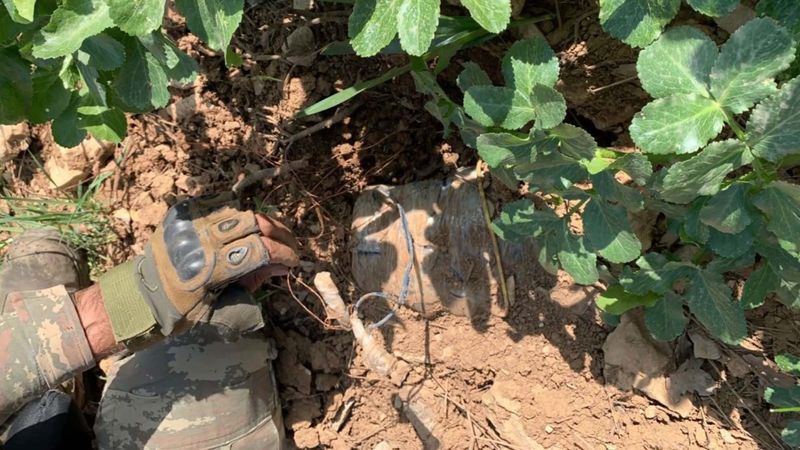 Pençe operasyonlarında EYP'ler imha ediliyor