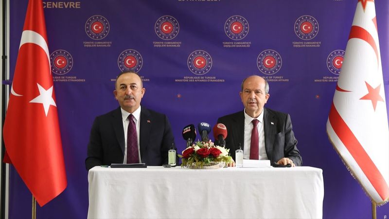 Ersin Tatar ve Mevlüt Çavuşoğlu'ndan ortak açıklama