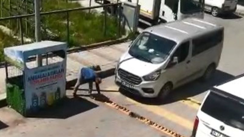 Sultangazi'de ters yöne giren sürücüler kamerada