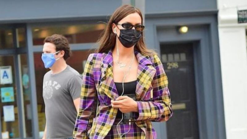 Irina Shayk'ın sokak stili