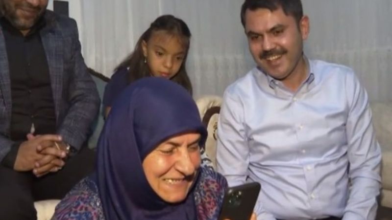 Cumhurbaşkanı Erdoğan, depremzede aile ile telefonda görüştü