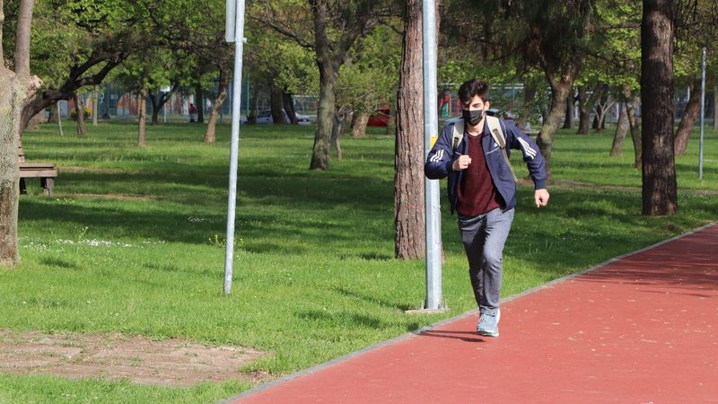 Samsun'da otobüse parası yetmeyince yürümeyi hobi edindi