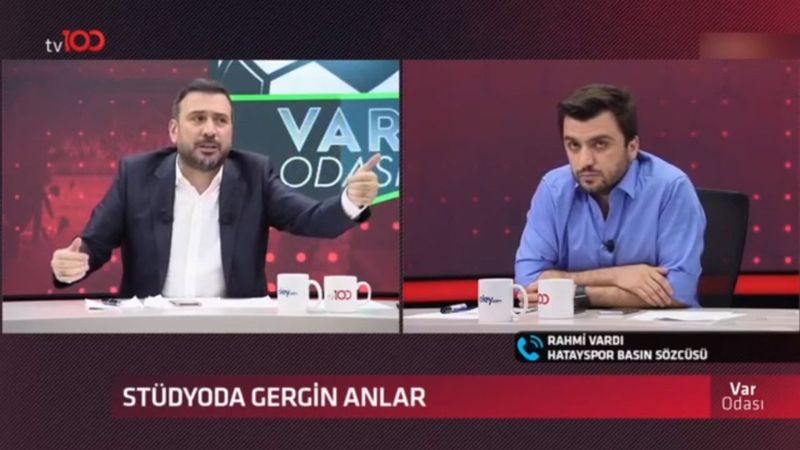 Hatayspor Basın Sözcüsü Rahmi Vardı yayından atıldı