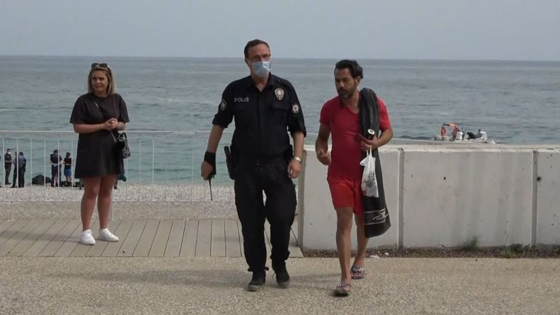 Antalya'da ceza kesilen şahıs: Ödemeyeceğim