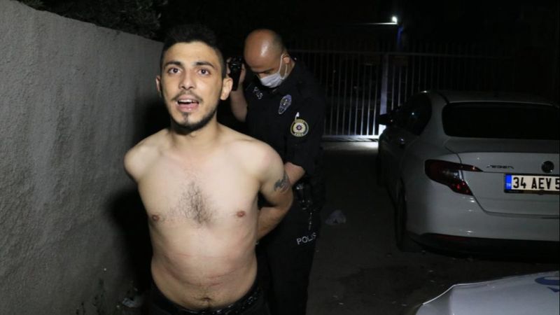 Adana'da polisten 4 kilometre kaçabildi