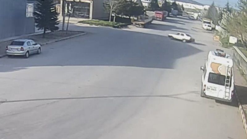 Afyonkarahisar'da boş yolda drift pahalıya patladı