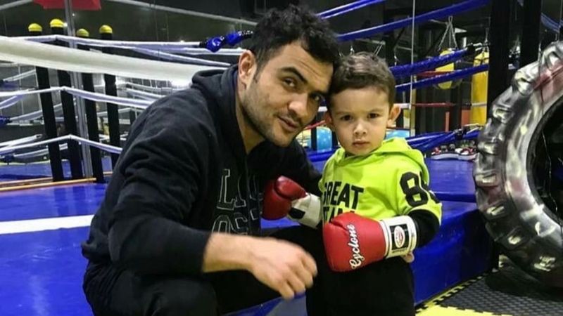 Kayseri'de pencereden düşen minik Eymen toprağa verildi