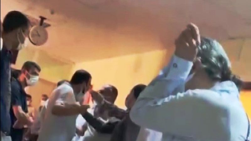 Diyarbakır'da hemşireyi tehdit eden hasta