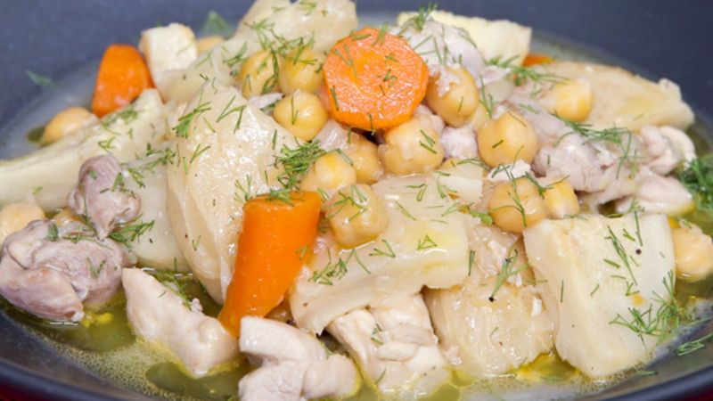 Besleyici ve lezzetli: Tavuklu enginar