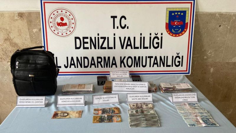 Denizli'de döviz dolandırıcıları yakalandı