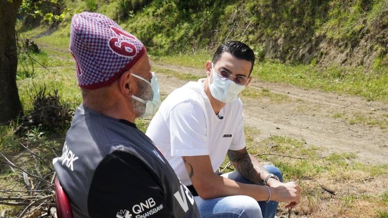 Uğurcan'dan Ahmet Dede'ye sürpriz ziyaret