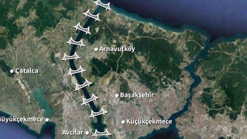 Kanal İstanbul'da ilk köprünün temeli haziran sonunda atılacak