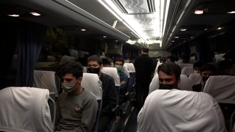 Samsun'da Afgan uyruklu 25 göçmen yakalandı