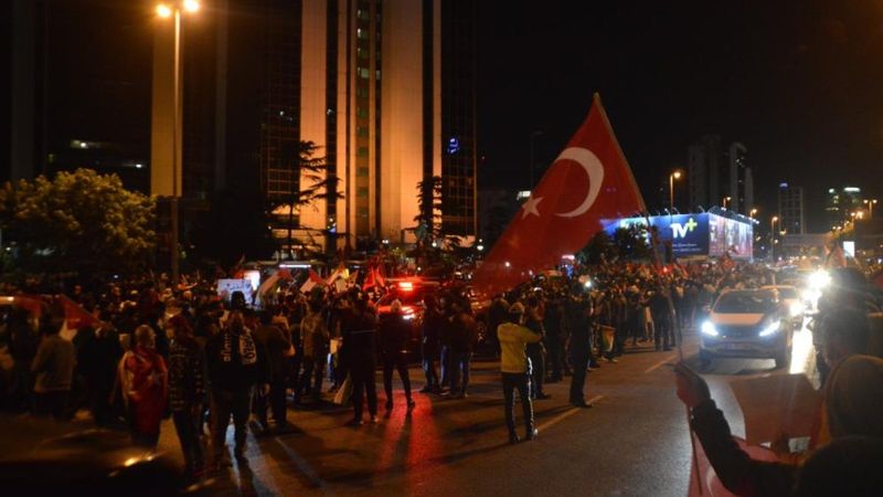 İsrail Başkonsolosluğu önündeki protesto devam ediyor