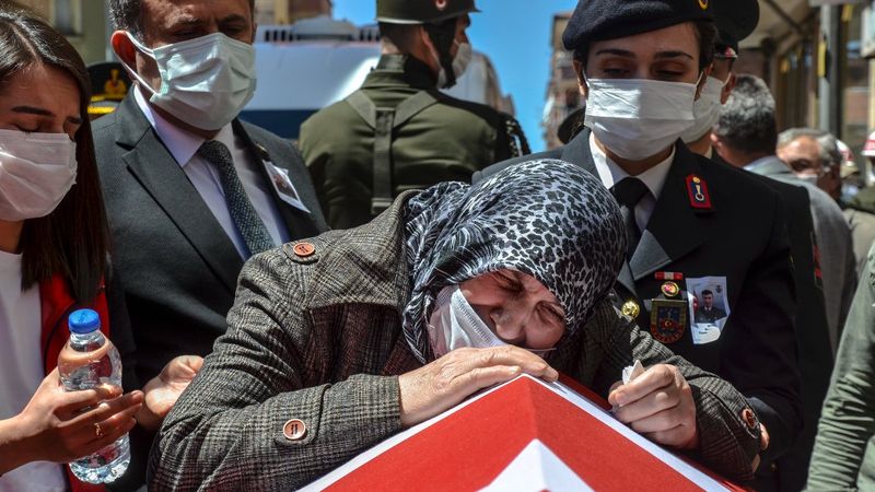 Şehit Piyade Uzman Çavuş Murat Nar'a veda