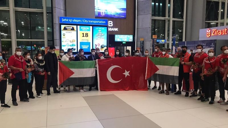 Milli atıcılarımızdan Filistin'e destek