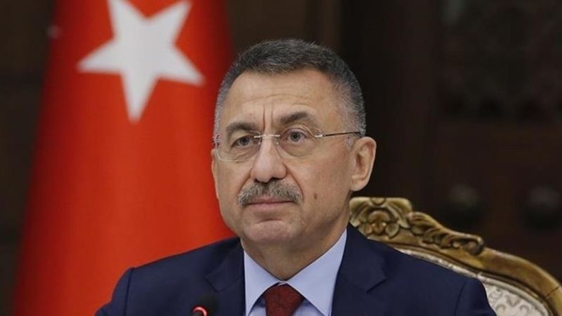 Fuat Oktay İdlib'de şehit olan askerimiz için başsağlığı mesajı yayınladı