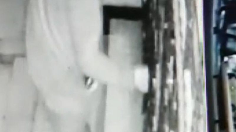 Şişli'de apartman kapılarının topuzlarını çalan hırsız yakalandı