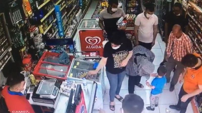 Mardin'de soluk borusuna şeker kaçan çocuğun kurtarılma anı