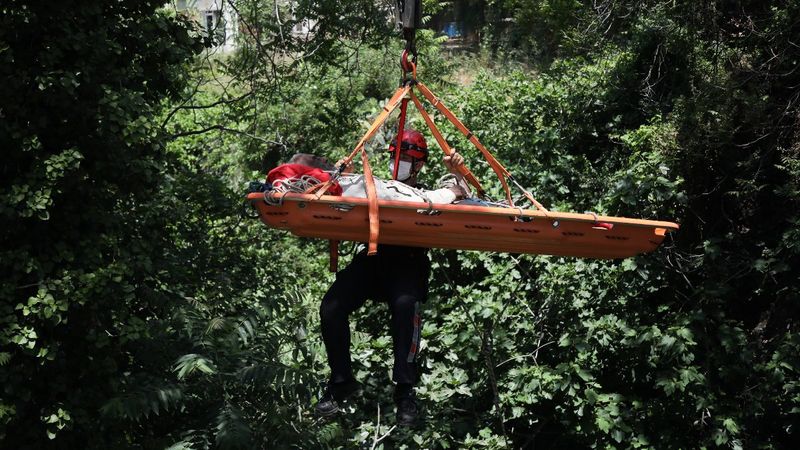 Antalya'da düştüğü dere yatağından 5 gün sonra kurtarıldı