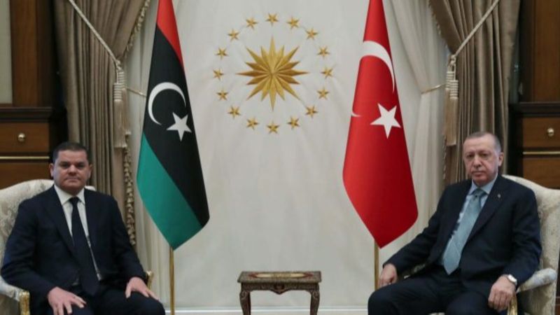 Cumhurbaşkanı Erdoğan, Libya Başbakanı Dibeybe ile görüştü