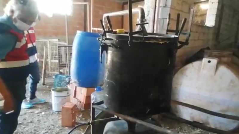 Eskişehir'de sahte içki operasyonu
