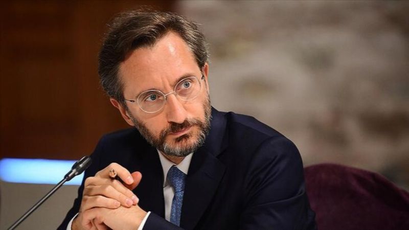 Fahrettin Altun: Bakanlıkların bombalanması savaş suçudur