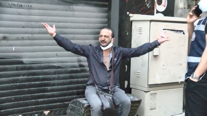 İstiklal'de 10 bin doları gasbedilen turistin gözyaşları