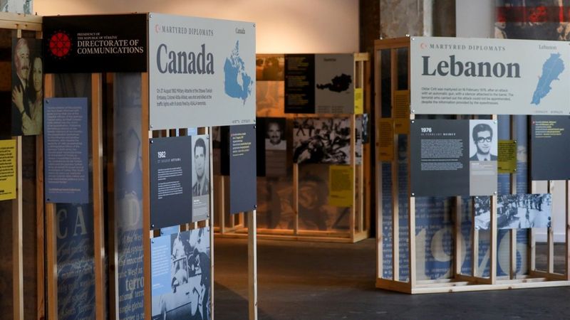 ABD'nin başkentinde Şehit Diplomatlar Sergisi açıldı