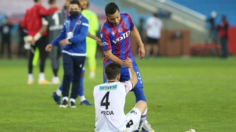 Marlon, Trabzonspor’a veda etti