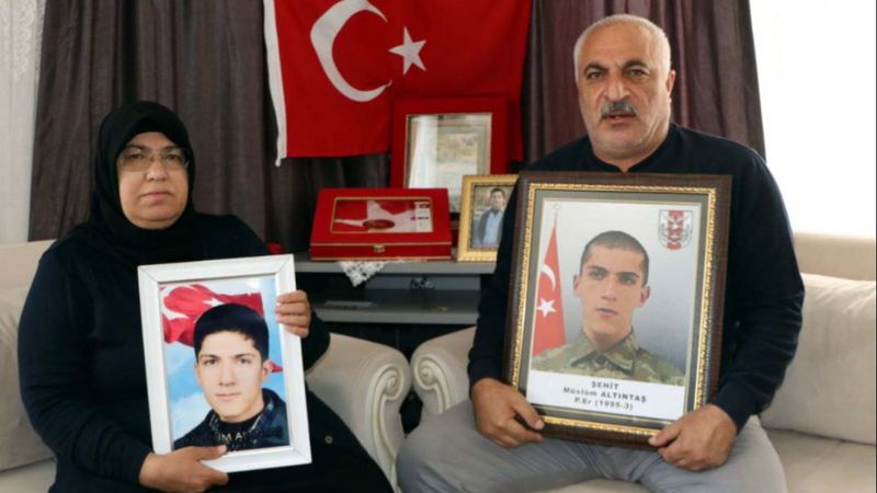 Gara şehidinin babası: Oğlumuza doğum günü hediyesi oldu