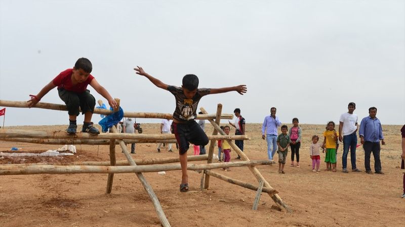 Şanlıurfa'da Survivor parkuru yapan çocuklar için proje hazırlandı