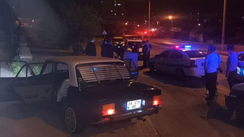 Kayseri'de dur ihtarına uymayan otomobilin alkollü sürücüsü yakalandı