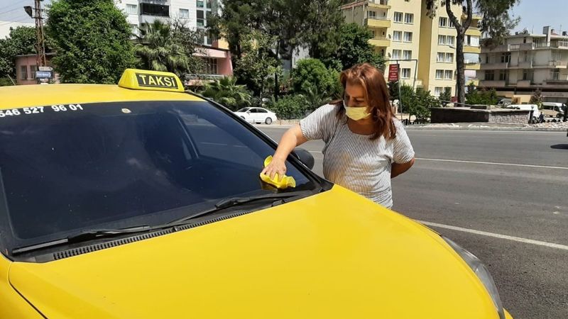 Osmaniye'de dizi karakterini örnek aldı, taksici oldu