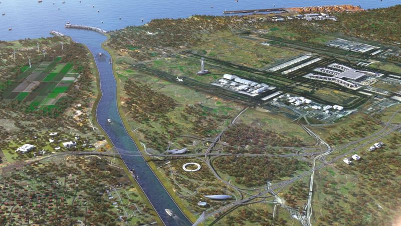 Adil Karaismailoğlu Kanal İstanbul'un nasıl gözükeceğini ilk kez paylaştı