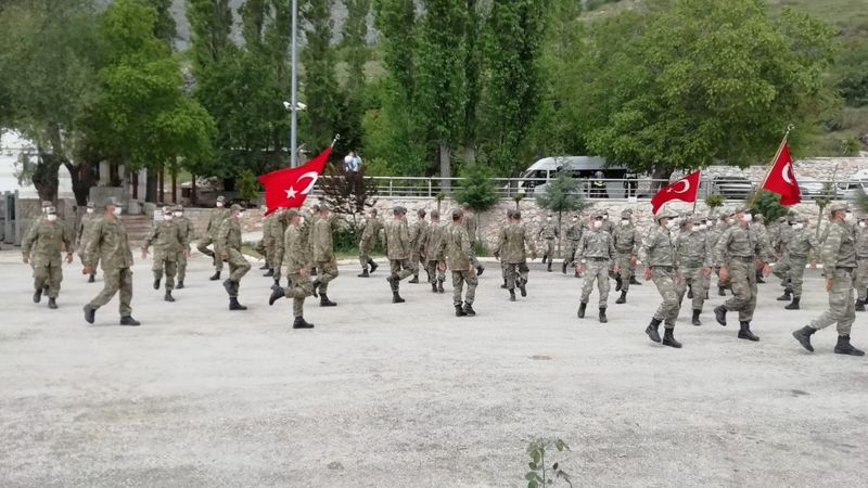 Burdur'da komandolardan harmandalı