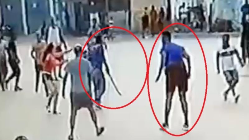 Mersin'de askere gitmek üzere olan gencin öldürülme anı