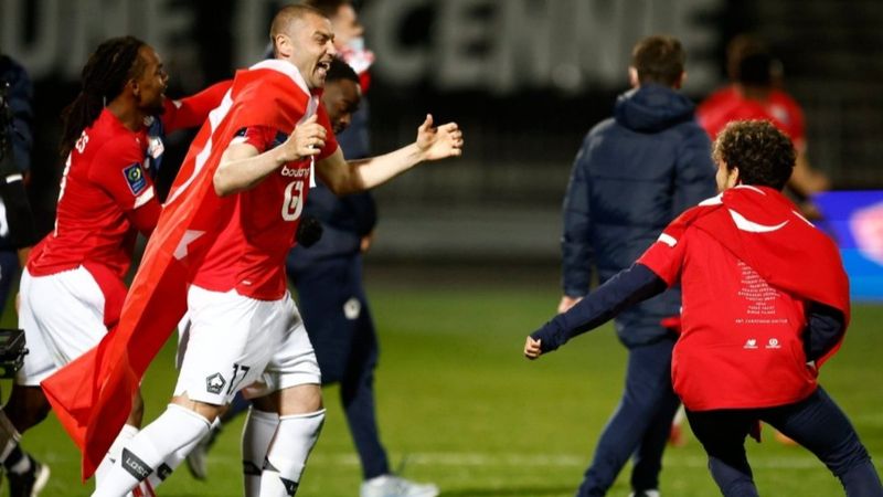 Lille, Fransa Ligue 1’de şampiyon oldu