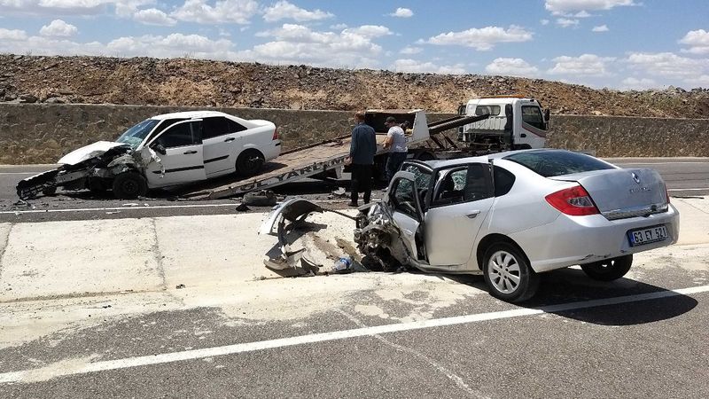 Şanlıurfa'da trafik kazası: 8 yaralı