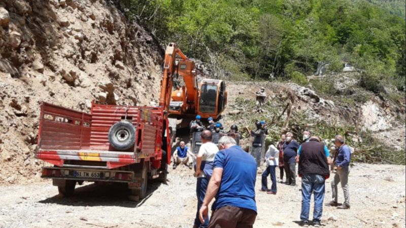Rize’de İkizdere taş ocağını protesto eden 34 kişiye adli işlem uygulandı
