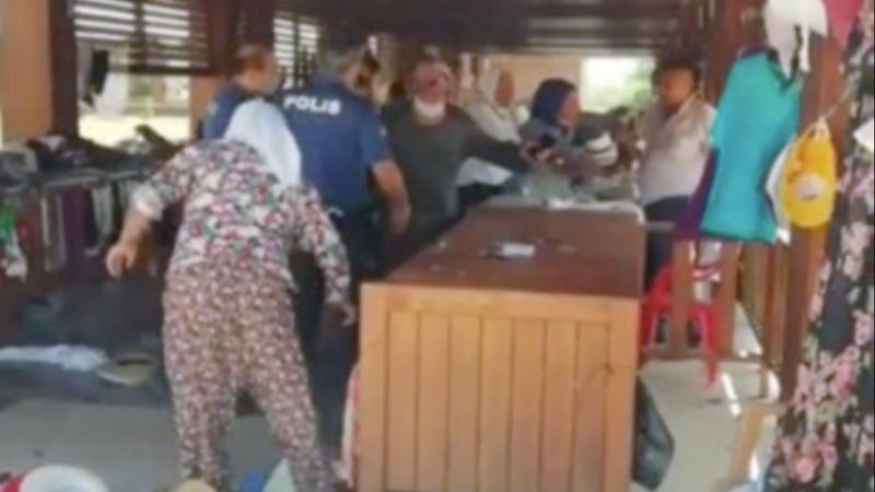 Perge Antik Kenti’nde kadınların kavgası