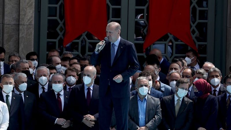 Cumhurbaşkanı Erdoğan'ın Taksim Camii açılışı konuşması