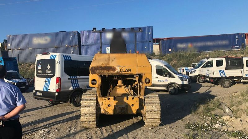 İstanbul'da kaçak hafriyat döküp, zabıtaları darbettiler