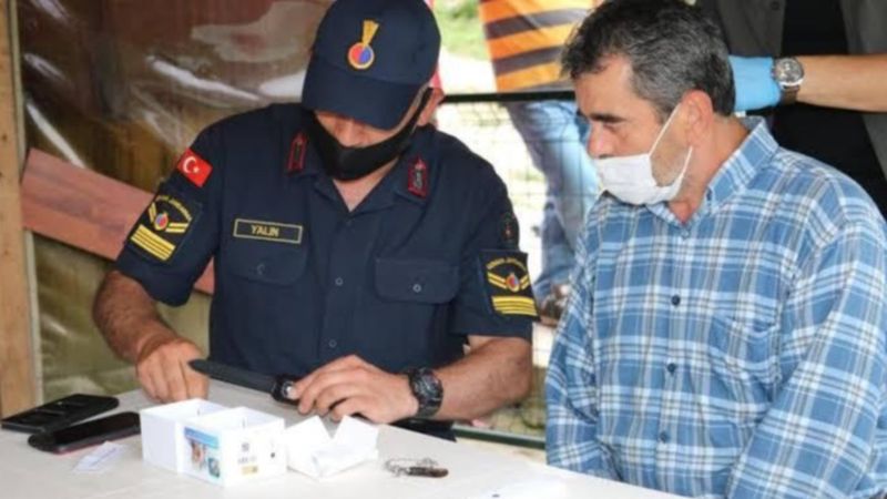 Kastamonu'da kaybolan yaşlı adam akıllı saat sayesinde bulundu