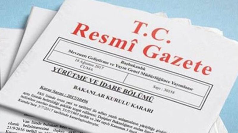 Resmi Gazete 30 Mayıs 2021 | Resmi Gazete bugünün kararları