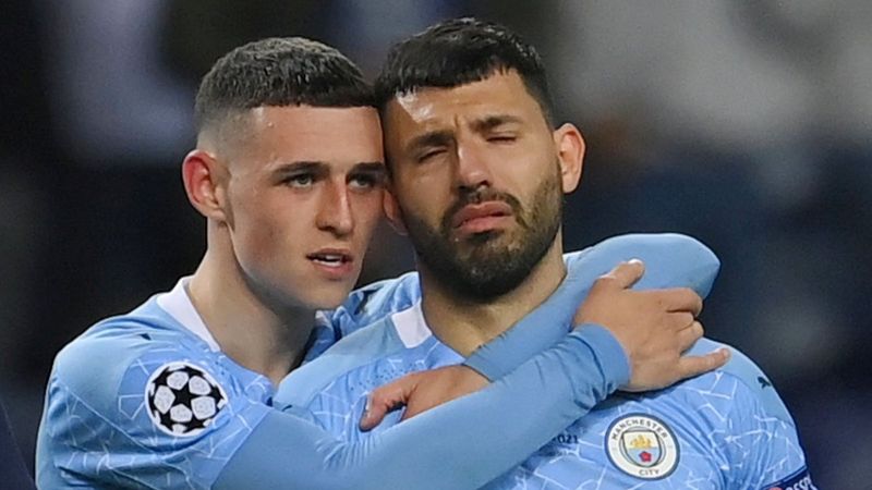 Agüero, City ile son maçına çıktı