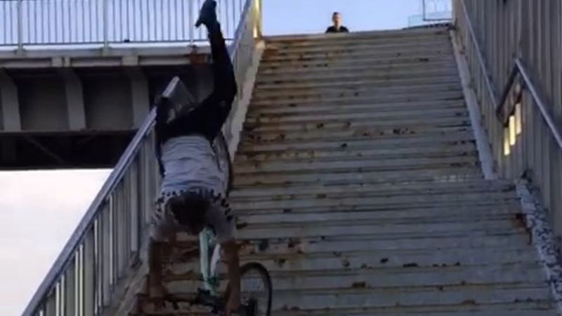 İstanbul'da, Tiktok videosu çekmek isterken canından oluyordu