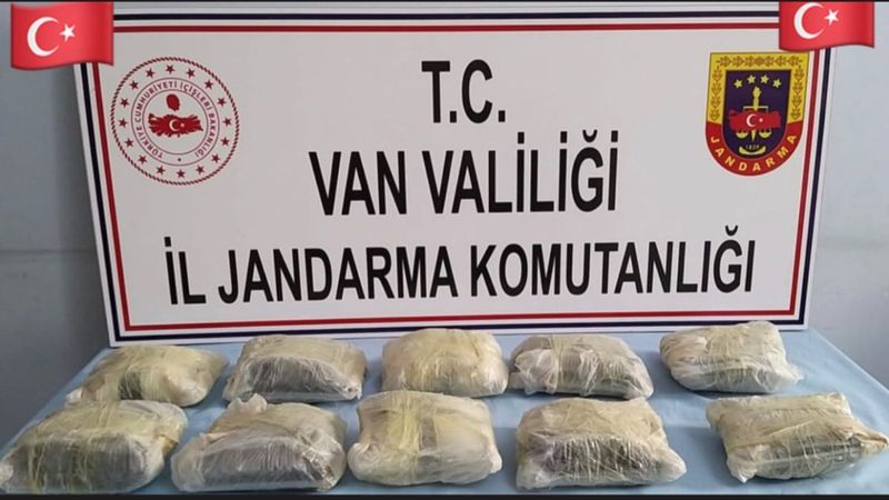 Van'da 11 kilo metemfetamin yakalandı